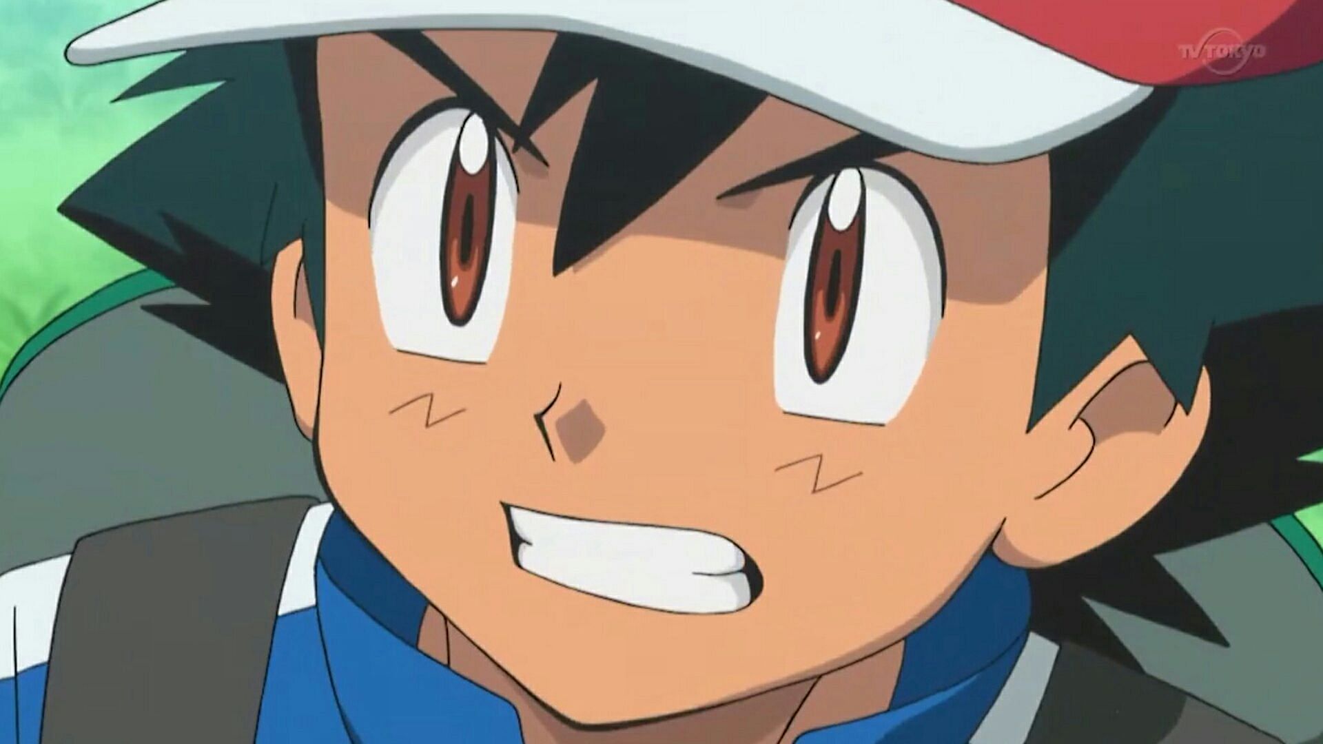 Pokemon: Why does Ash have lines on his face?